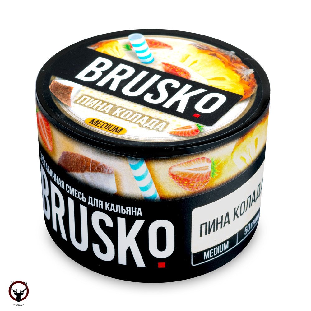 BRUSKO MEDIUM Пина колада 50гр МРК
