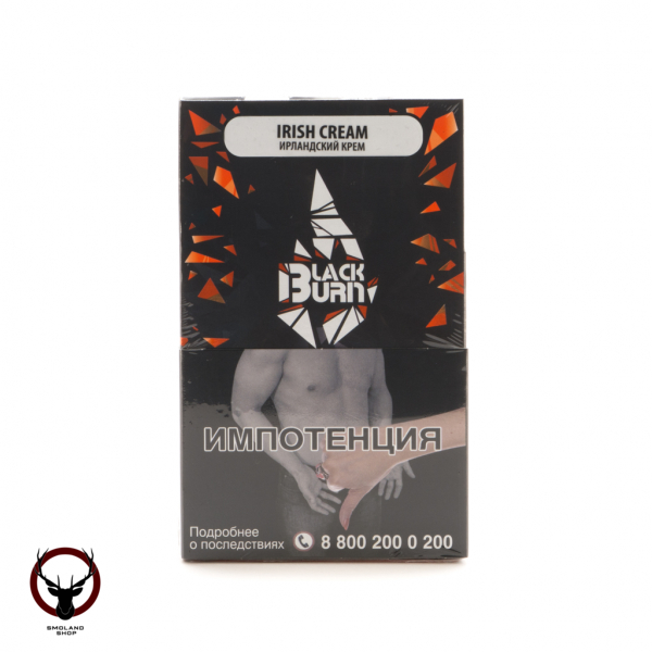 Burn BLACK Irish cream 100гр МРК