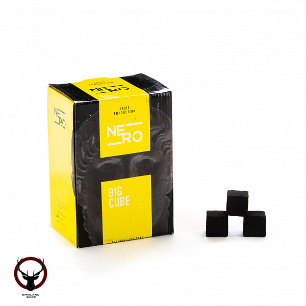 Уголь Nero premium кокосовый 72 шт (25 мм)