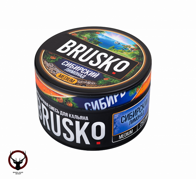 BRUSKO MEDIUM Сибирский лимонад 250гр МРК