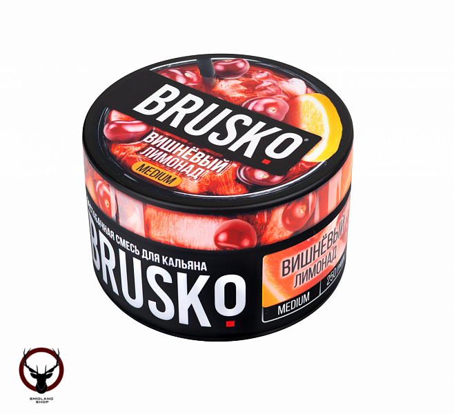 BRUSKO MEDIUM Вишневый лимонад 250гр МРК