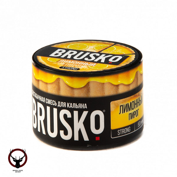 BRUSKO STRONG Лимонный пирог 50гр МРК