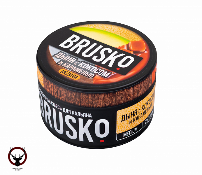 BRUSKO MEDIUM Дыня с кокосом и карамелью 250гр МРК