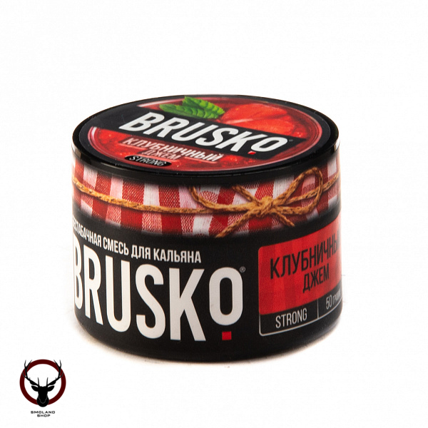 BRUSKO STRONG Клубничный джем 50гр МРК