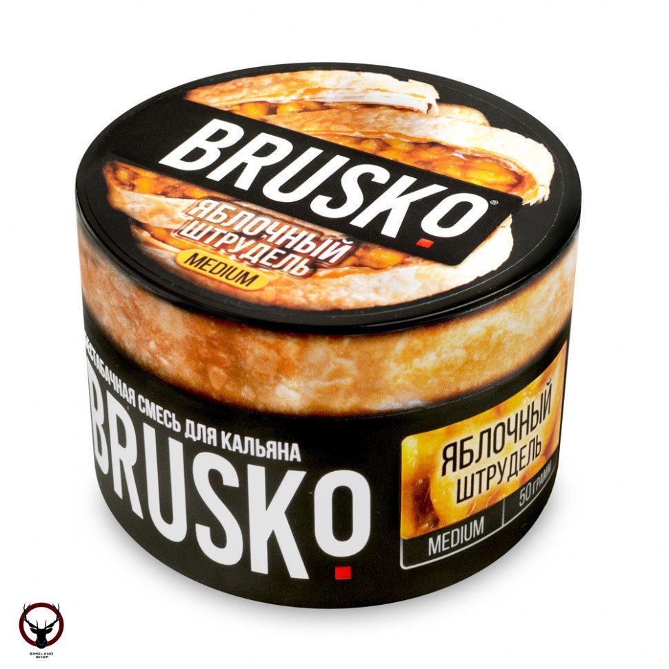 BRUSKO MEDIUM Яблочный штрудель 50гр МРК