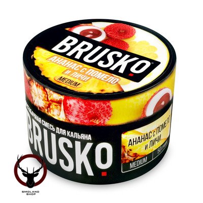 BRUSKO MEDIUM Ананас помело личи 50гр МРК