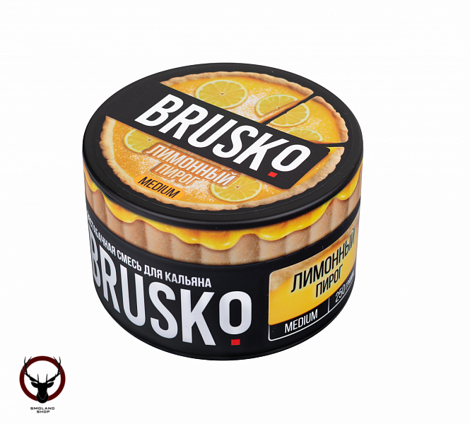 BRUSKO MEDIUM Лимонный пирог 250гр МРК