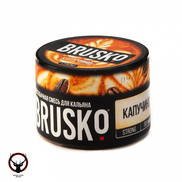BRUSKO STRONG Капучино 50гр МРК