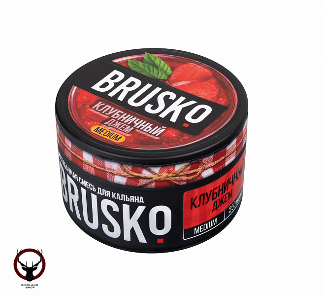 BRUSKO MEDIUM Клубничный джем 250гр МРК