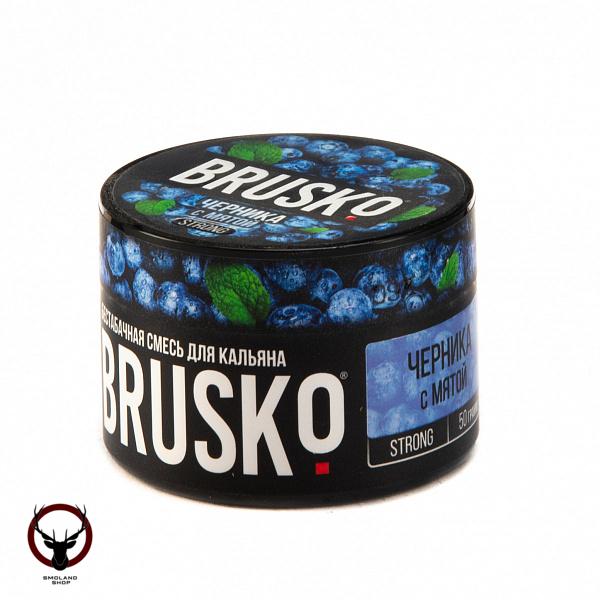 BRUSKO STRONG Черника с мятой 50гр МРК
