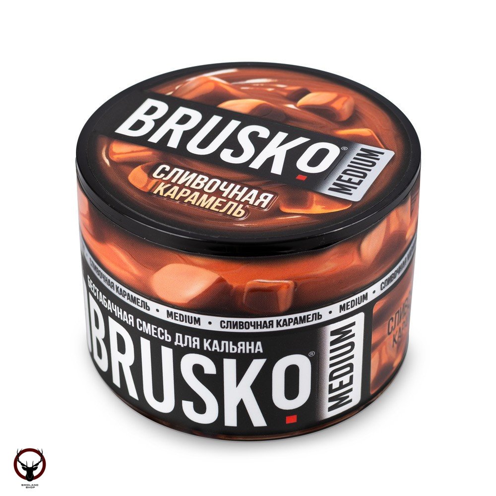 BRUSKO MEDIUM Сливочная карамель 50гр МРК