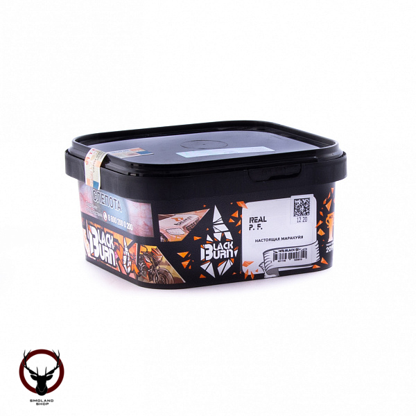 Burn BLACK Real P.F. 200гр МРК