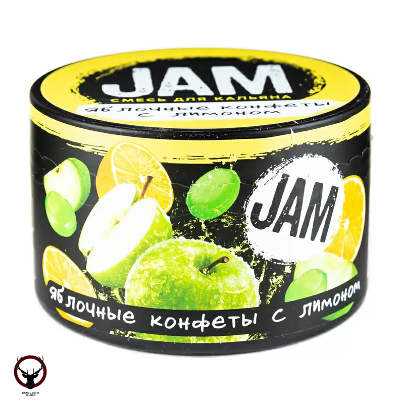 JAM Яблочные леденцы с лимоном 250гр МРК