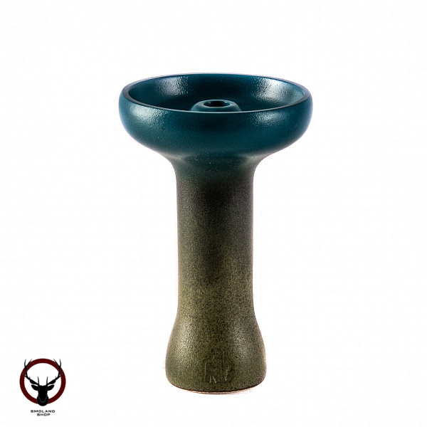 Royal bowls Duke березовый с зеленой ножкой