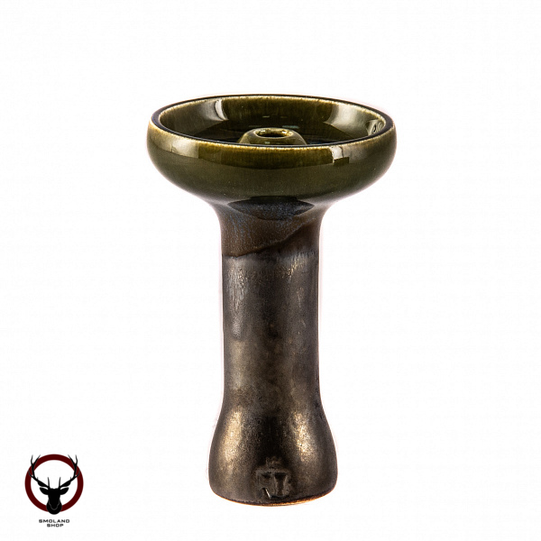 Royal bowls Duke зеленый с черной ножкой