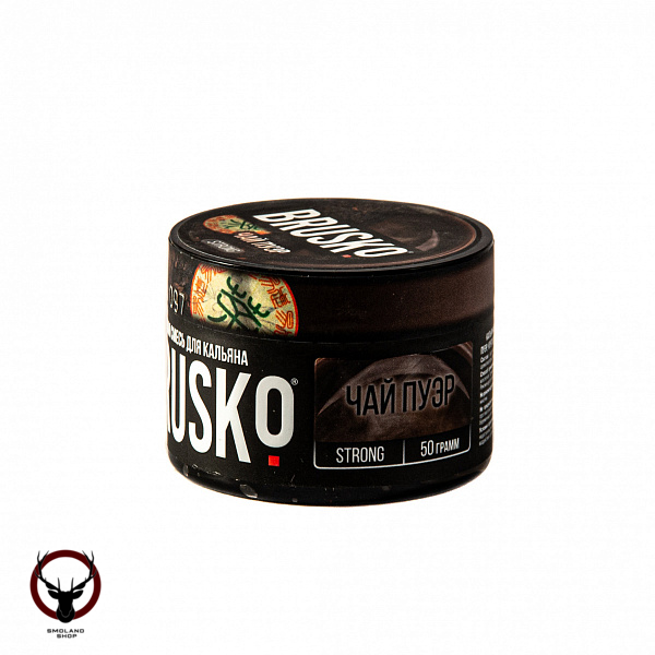 BRUSKO STRONG Чай пуэр 50гр МРК