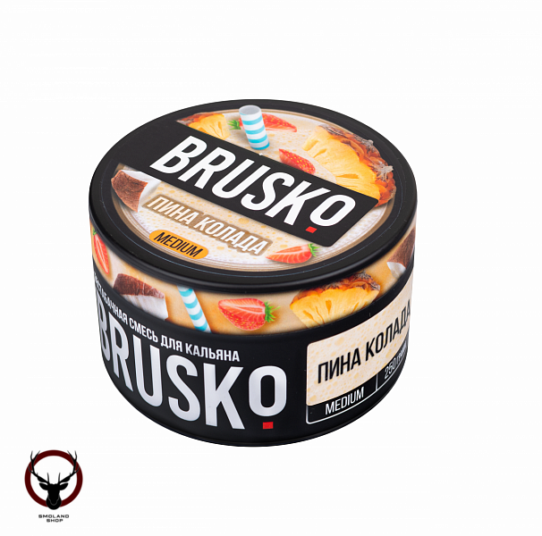 BRUSKO MEDIUM Пина колада 250гр МРК