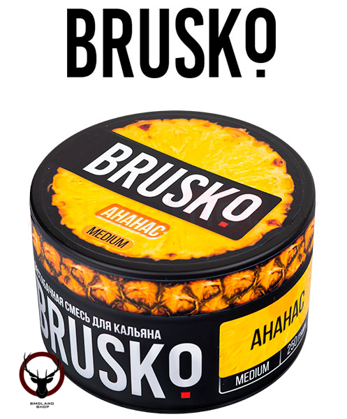 BRUSKO MEDIUM Ананас 250гр МРК