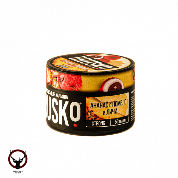 BRUSKO STRONG Ананас с помело и личи 50гр МРК
