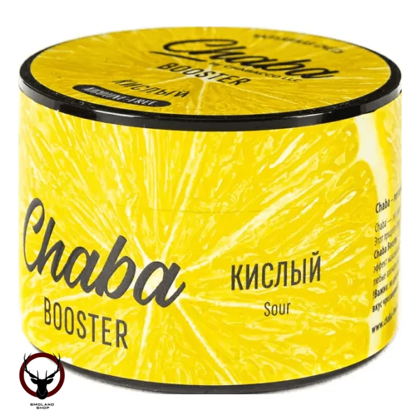 Chaba Booster Кислый Nicotine Free 50 г МРК