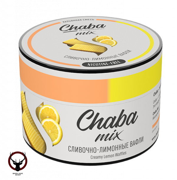 Chaba Сливочно-лимонные вафли Nicotine Free 50 г МРК