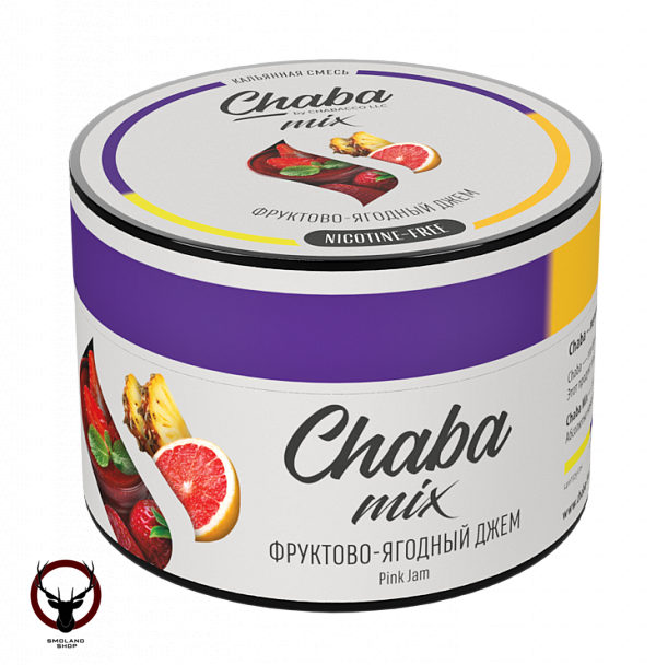 Chaba Фруктово-ягодный джем Nicotine Free 50 г МРК