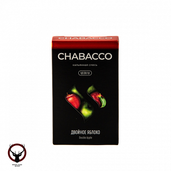 Chabacco MEDIUM Double apple 50гр МРК