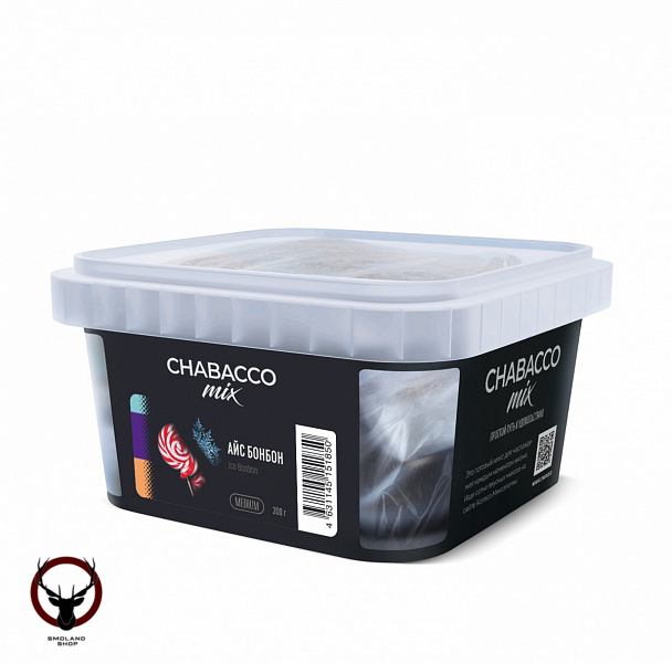 Chabacco Mix MEDIUM Ice bonbon 200гр МРК