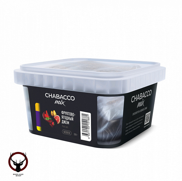 Chabacco Mix MEDIUM Pink jam 200гр МРК