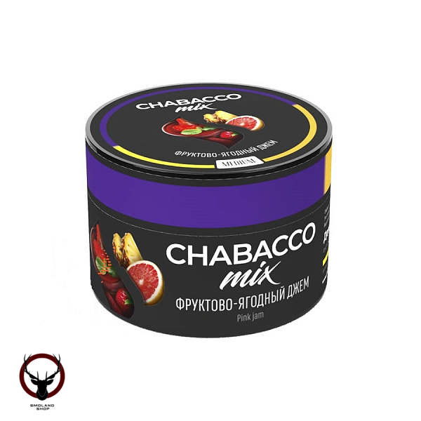 Chabacco Mix MEDIUM Pink jam 50гр МРК