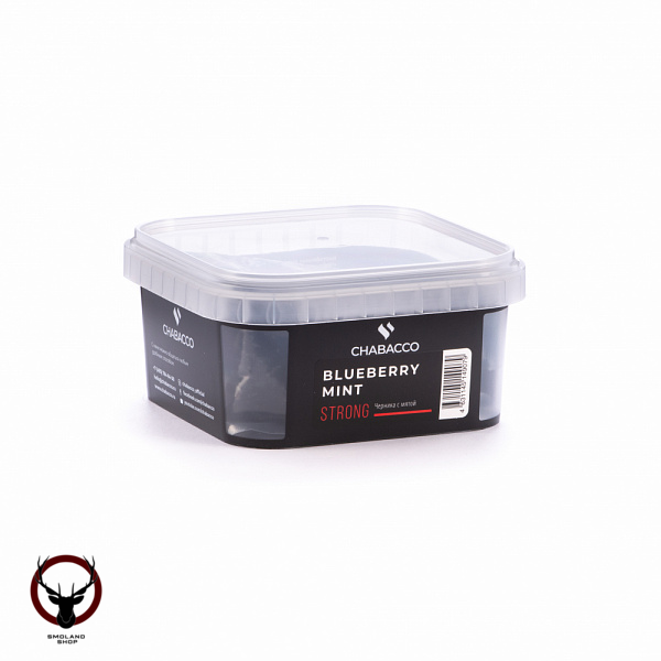 Chabacco STRONG Blueberry mint 200гр МРК