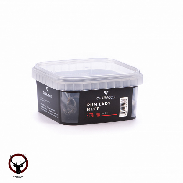 Chabacco STRONG Rum lady muff 200гр МРК