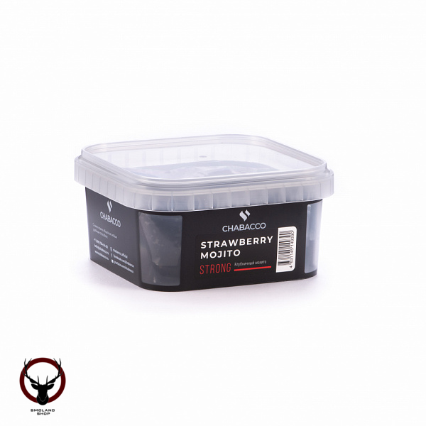 Chabacco STRONG Strawberry mojito 200гр МРК