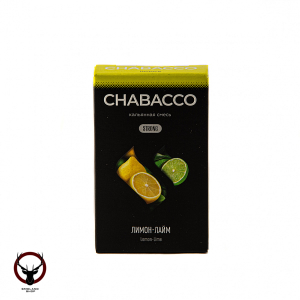 Chabacco STRONG Lemon-lime 50гр МРК