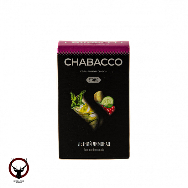 Chabacco STRONG Summer lemonade 50гр МРК