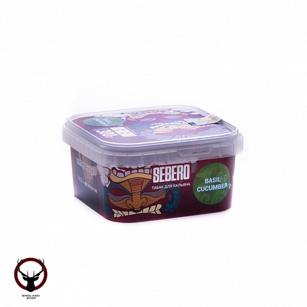Табак для кальяна Sebero Basil cucumber 300гр