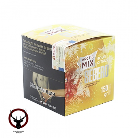 Табак для кальяна Sebero Arctic Mix Sour citrus 150гр