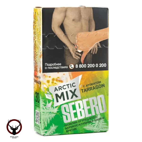 Табак для кальяна Sebero Arctic Mix Tarragon 30гр