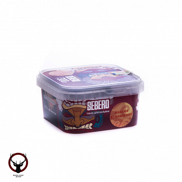 Табак для кальяна Sebero Banana strawberry 300гр