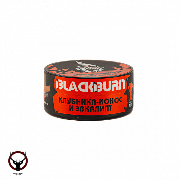 Burn BLACK Strawberry coconut 25гр МРК