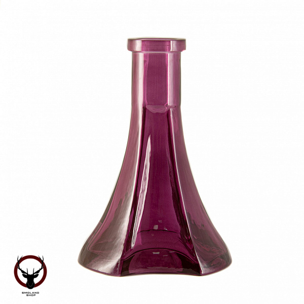 Колба Vessel Glass Пирамида бордовая