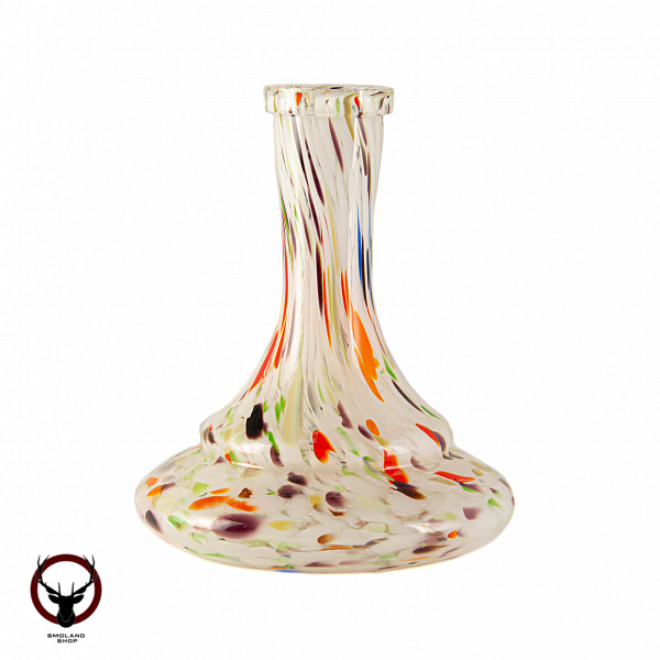 Колба Vessel Glass Эллипс крошка разноцветная 2