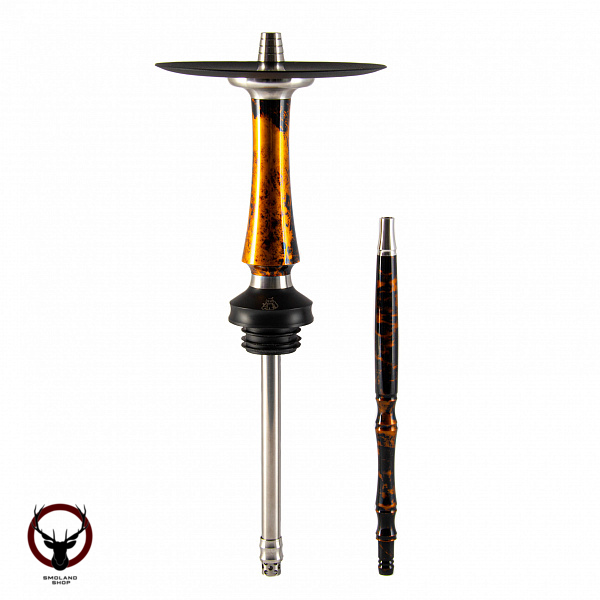 Кальян Voodoo Smoke DOWN Poison black-gold (мунд. в цвет)