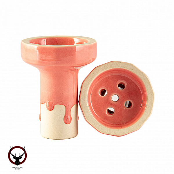 Чашка JUICY Evil Bowl Glaze розовые потёки