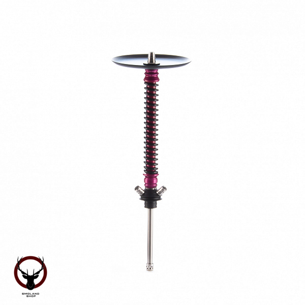 Кальян MAMAY CUSTOMS Coilovers розовый лак-чёрный (без колбы)