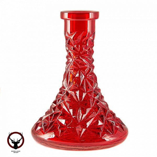 Колба Vessel Glass Кристалл красный