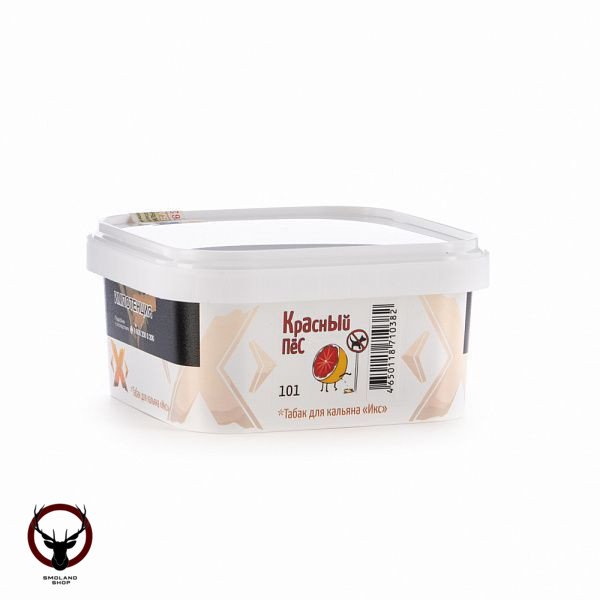 (101) Табак Икс Красный пёс, 200 г МРК