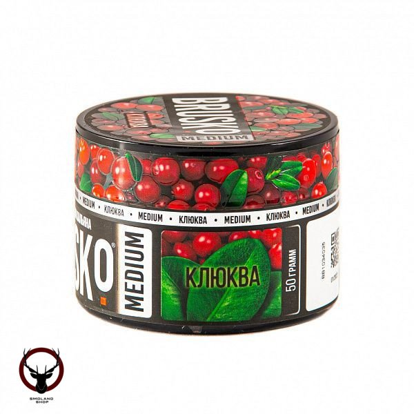 BRUSKO MEDIUM Клюква 50гр МРК