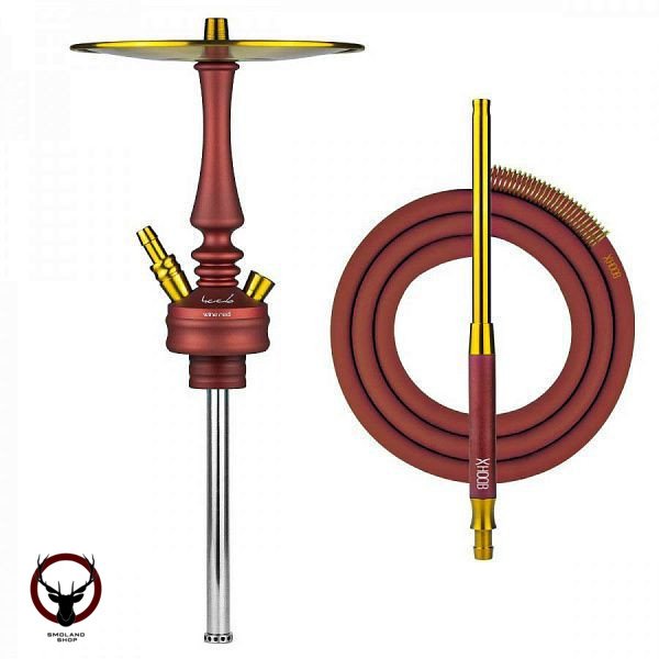 Кальян Hoob Mars mini Wine Red A | Комплект Базовый