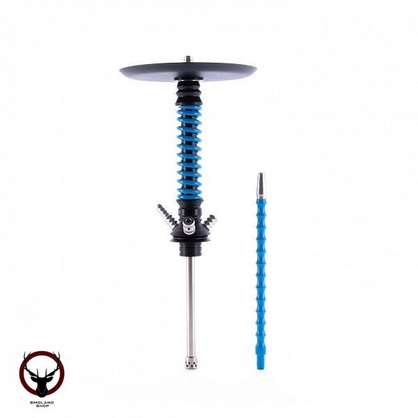 Кальян MAMAY CUSTOMS Coilovers MINI чёрно-синий (без колбы)